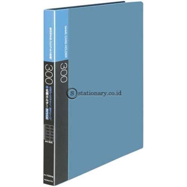 Kokuyo Name Card Holder A4 300 Lembar Mei-F335 Name-Card-Mei-F335-Blue Office Stationery