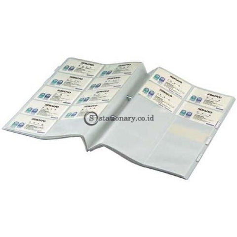 Kokuyo Name Card Holder A4 800 Lembar Mei-H80 Name-Card-Mei-H80-Blue Office Stationery