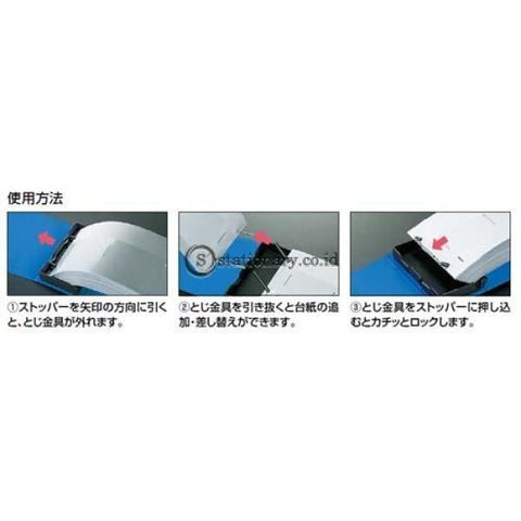 Kokuyo Name Card Holder Pp 204 Lembar Mei-20 Name-Card-Mei-20-Blue Office Stationery