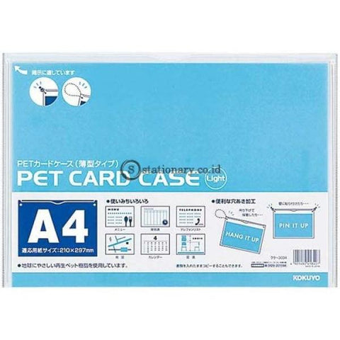 Kokuyo Pet Card Case A4 Kuke-3034 Office Stationery Promosi