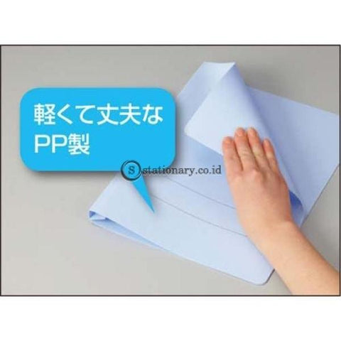 Kokuyo Pp Flat File A3 Landscape Fu-H48 (Satuan) Blue Office Stationery