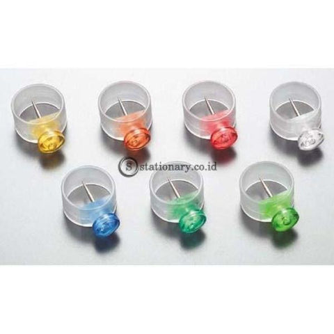 Kokuyo Push Pin 7 Warna Kahi-90N Office Stationery