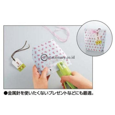Kokuyo Stapler Tanpa Isi Harinacs 10 Lembar Sln-Msh110 Putih Office Stationery