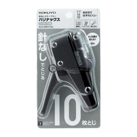 Kokuyo Stapler Tanpa Isi Harinacs 10 Lembar Sln-Msh110 Putih Office Stationery