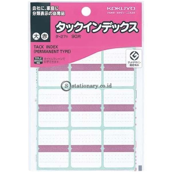 Kokuyo Tack Index T-27 Tack-Index-Biru Office Stationery