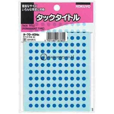 Kokuyo Tack Title 5Mm T-70-40N Tack-Title-5Mm-Kokuyo-T-70-40N-Red Office Stationery