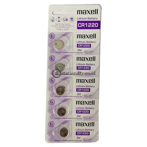 Maxell Baterai Kancing Lithium Battery CR1220