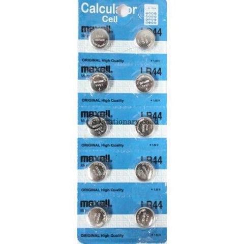 Maxell Baterai Kancing Lr-44 Office Stationery