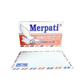 Merpati Amplop Putih (152 X 90Mm) No 104 Slk Airmail Office Stationery