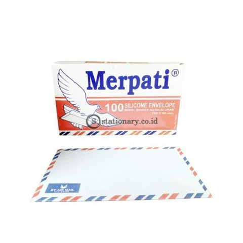 Merpati Amplop Putih (152 X 90Mm) No 104 Slk Airmail Office Stationery