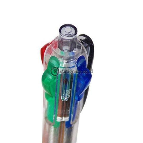 M&g Ballpoint Pen 4 Colours In A Click (Blue Red Black And Green Colours) 0.7Mm Munique #abp80371