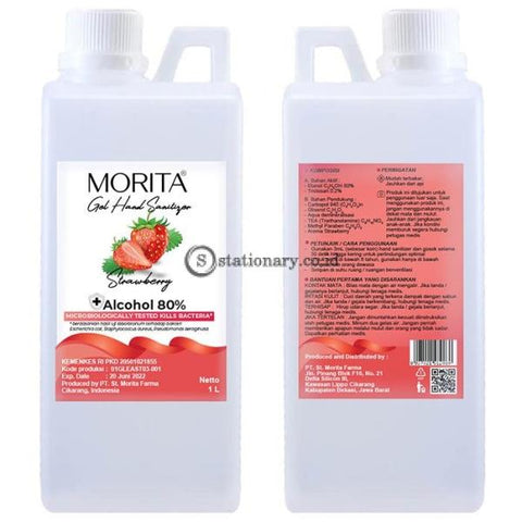 Morita GEL Hand Sanitizer 1L (Alcohol 80%)