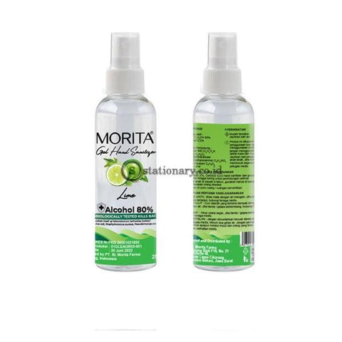 Morita GEL Hand Sanitizer 250ml (Alcohol 80%) Botol Spray