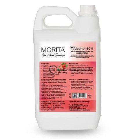 Morita GEL Hand Sanitizer 5L (Alcohol 80%)