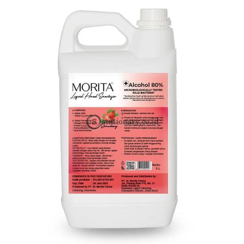 Morita Liquid Hand Sanitizer 5L (Alcohol 80%)