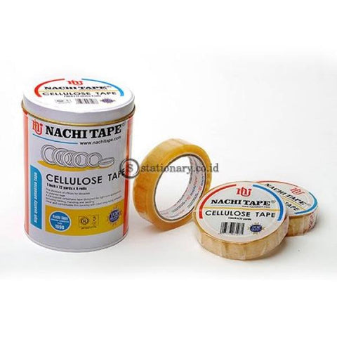 Nachi Cellulose Tape Transparant 12Mm X 72Yard Office Stationery