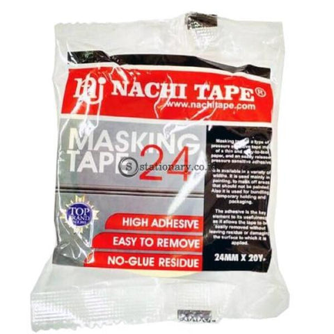 Nachi Masking Tape 1 Inch (24Mmx20Y) Office Stationery