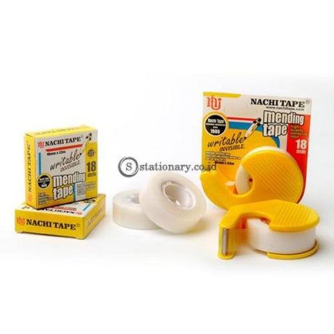 Nachi Mending Tape Writable Invisible 18Mm X 33M Office Stationery
