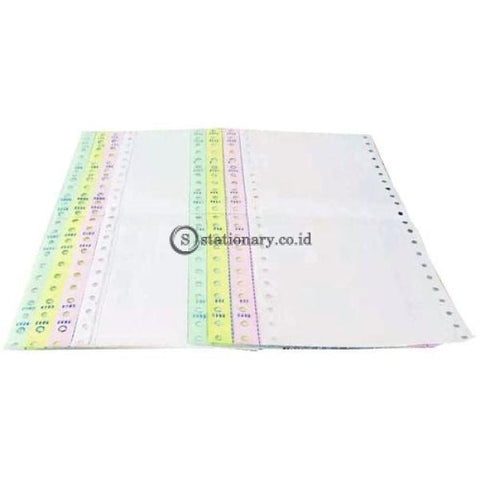 Neuro Continuous Form Ncr Warna 9.5Inch/2 X 11Inch/2 K4 (Bagi 4 Wartel) Office Stationery