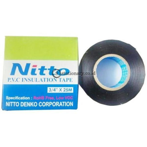 Nitto Isolasi Kabel Listrik 3/4X25 M Office Stationery
