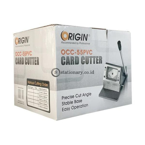 Origin Mesin PVC Card Cutter Plong ID Card OCC-55PVC