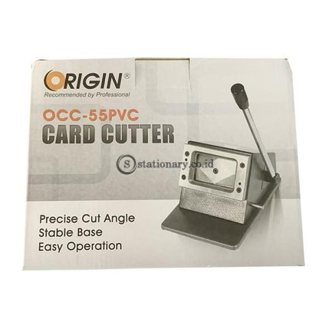 Origin Mesin PVC Card Cutter Plong ID Card OCC-55PVCOrigin Mesin PVC Card Cutter Plong ID Card OCC-55PVC