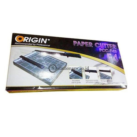 Origin Paper Cutter F4 Dark Grey Pcc-F4R Office Stationery