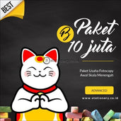 Paket Usaha Fotocopy Medium Paket B Rp 10 Juta