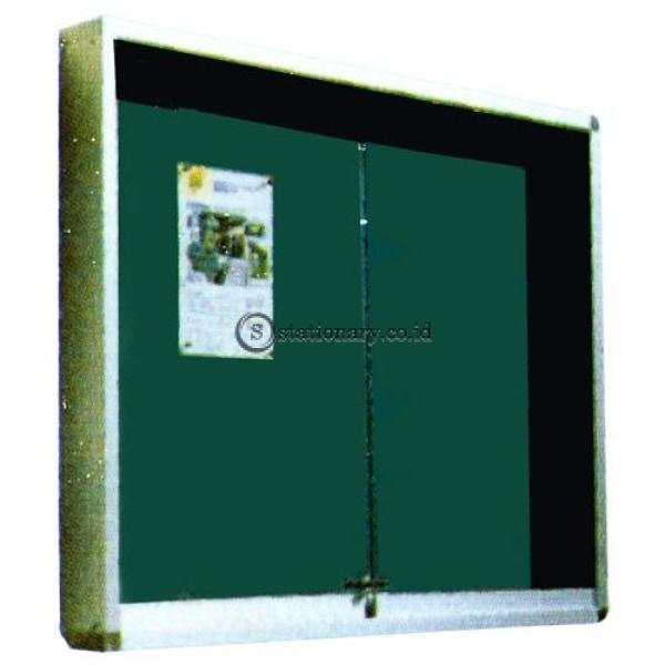 Papan Mading Gantung List Aluminium Uk. 120 X 240 Gm - Ppg1224 Office Equipment Promosi