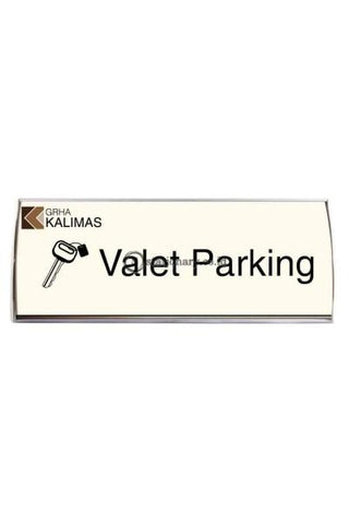 Papan Nama Arc Sign Single Side 28 X 11.5 Cm Digital & Display Promosi