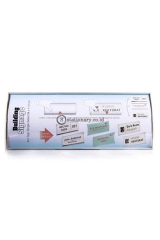 Papan Nama Arc Sign Single Side 28 X 11.5 Cm Digital & Display Promosi