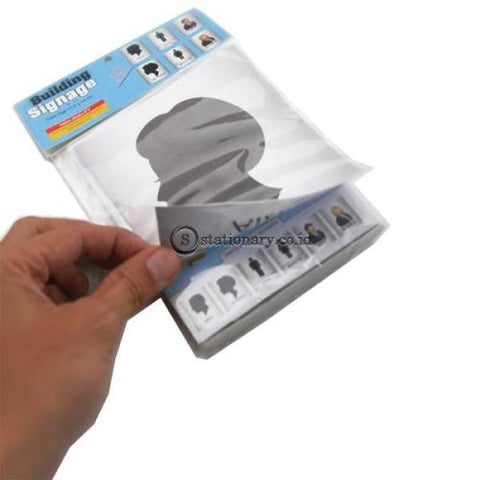 Papan Petunjuk Toilet Pria Digital & Display