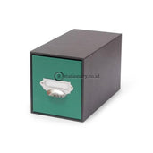 Papeo Kotak Tarik Drawer Box Green #8910 04