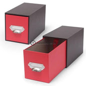 Papeo Kotak Tarik Drawer Box Red #8910 09