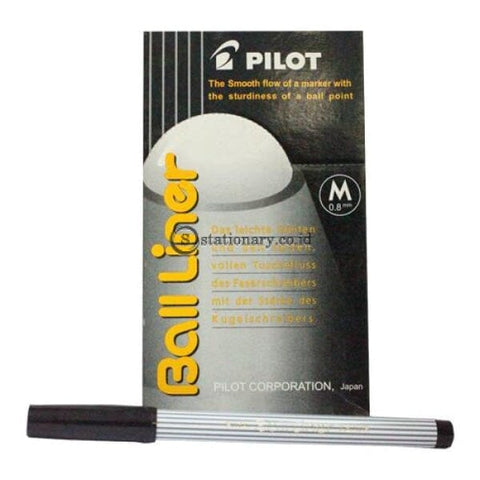 Pilot Ballpoint Ball Liner 0.8Mm Office Stationery