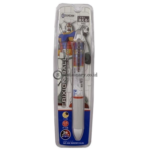 Pilot Frixion 3 Warna Gundam 0.5mm 3 Color Pen RX-78-2