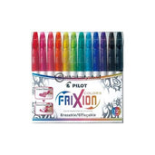 Pilot Sw-Fc-S12 Frixion Colors Assorted Set 12 Pieces Office Stationery Promosi