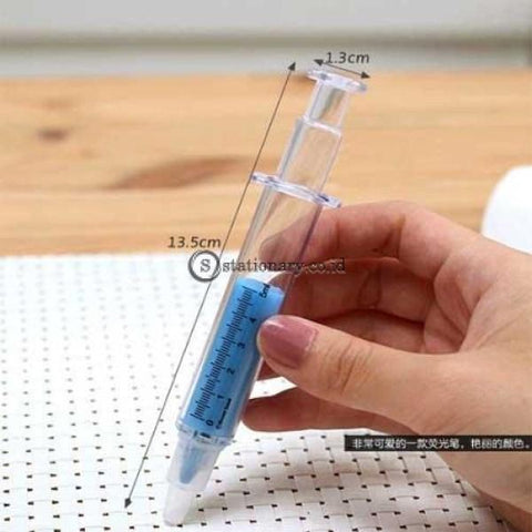 Pixel Highlighter Pen Jarum Suntik Orange Office Stationery