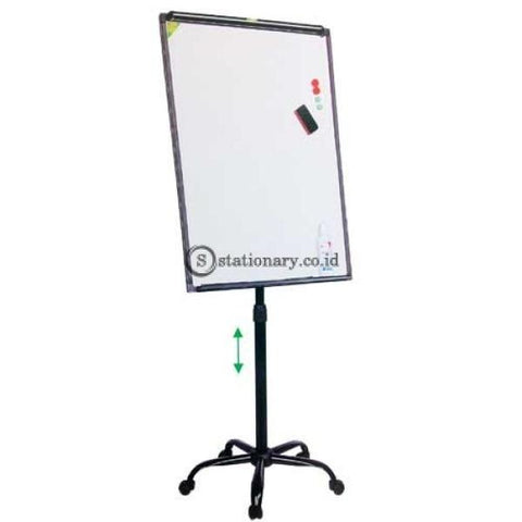 Pixel Papan Flipchart Stand Metal 5 Wheel Bw-Va Office Equipment Promosi