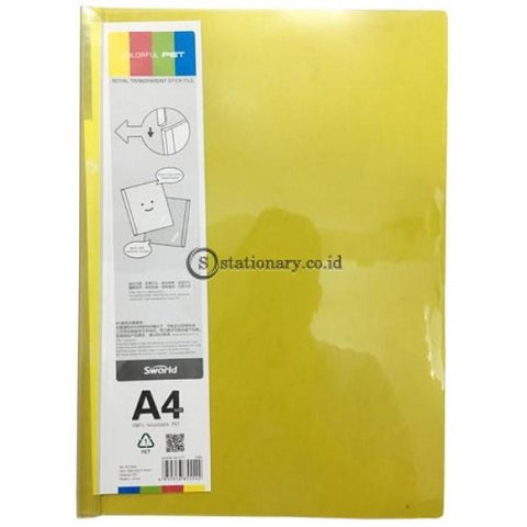 Pixel Presentation File With Rail Pet A4 Office Stationery Promosi