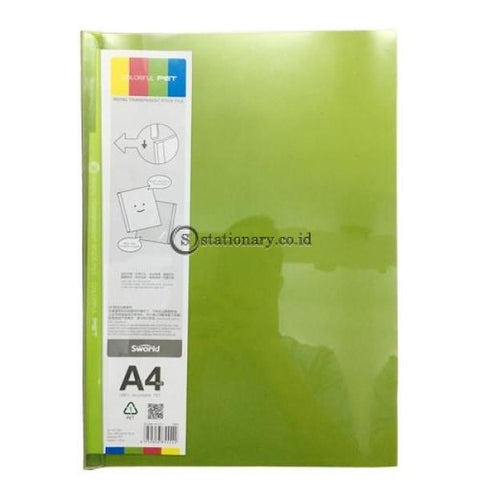 Pixel Presentation File With Rail Pet A4 Office Stationery Promosi