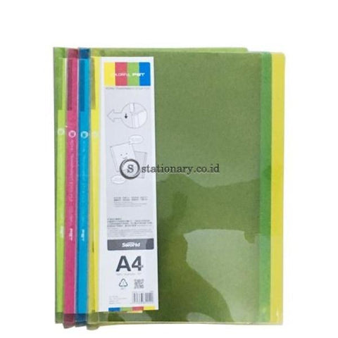 Pixel Presentation File With Rail Pet A4 Office Stationery Promosi