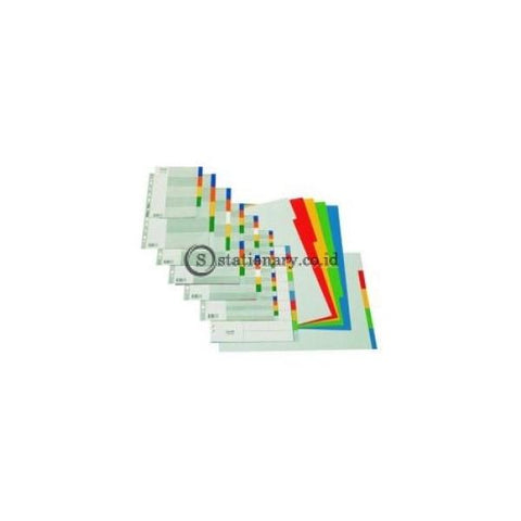Pp Colour Divider A3 5 Warna Office Stationery