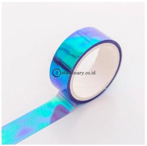 (Preorder) 1.5 Cm Wide Cool Gradual Change Rainbow Decorative Colorful Tape Diy Scrapbooking Masking