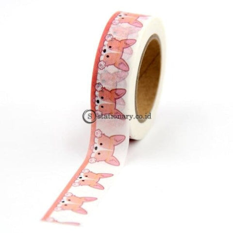 (Preorder) 1 Roll Cute Lotkawaii Flower Food Animals Decorative Washi Tape Diy Scrapbooking Masking