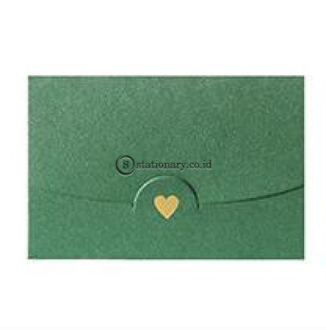 (Preorder) (10 Pieces/lot) 10.5*7Cm Small Greeting Card Name Envelope Hot Stamping Love Pearlescent