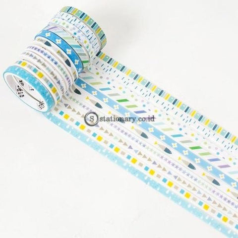 (Preorder) 10 Rolls/pack Wizard Rainbow Gilding Washi Tape Set Diy Decoration Scrapbooking Planner