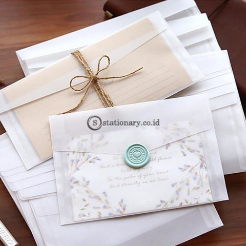 (Preorder) 10Pcs/lot Custom Transparent Envelope Translucent Paper Envelopes Set Letter Vintage