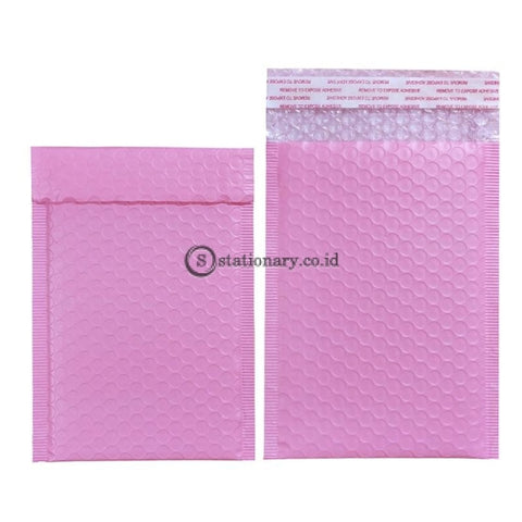 (Preorder) 17 Sizes 10Pcs Light Pink Poly Bubble Mailer Padded Envelope Self Seal Mailing Bag Bubble