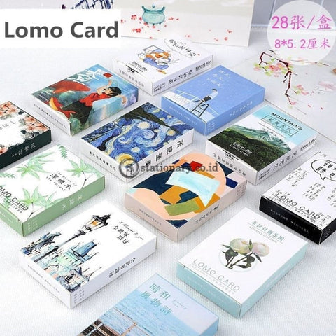 (Preorder) 28 Sheets/set Kawaii Flower And Animal Series Lomo Card/greeting Card/wish Card/christmas